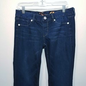 Seven7 Women's Flare Jeans Dark Wash size 30